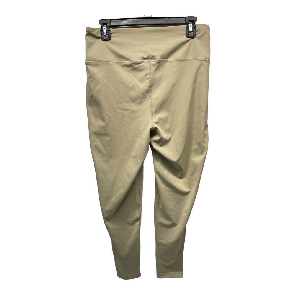 Jenni Style Not Size Women's 1X Khaki Color Leggings - Picture 4 of 5